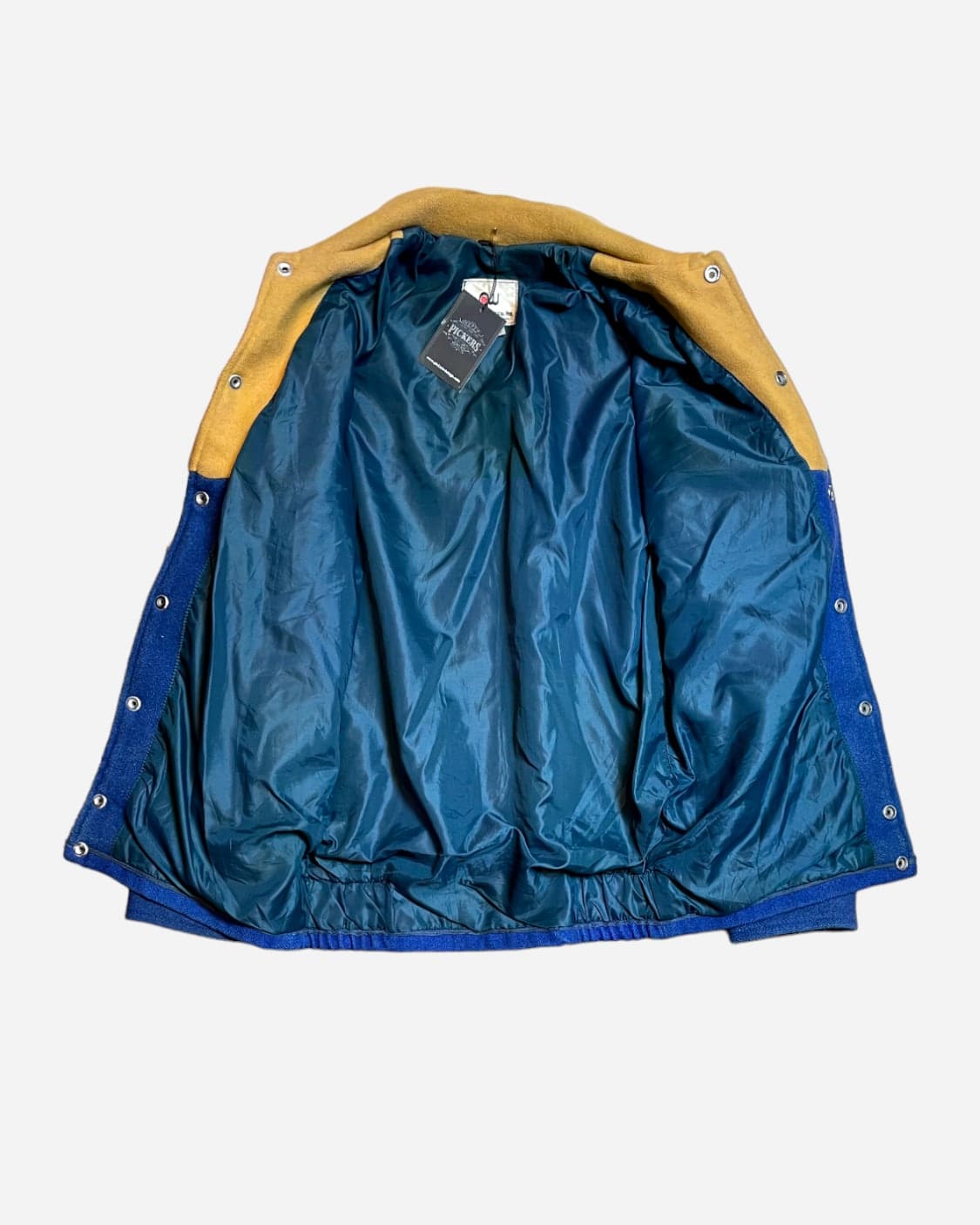 Veste vintage pour étudiants, Manteau de baseball rétro, Veste à lettres chenille, Veste sportif des années 90, Blouson d'équipe universitaire classique, Boutique Pickers Vintage Officiel, Mode Vintage Homme, Femme et Enfant