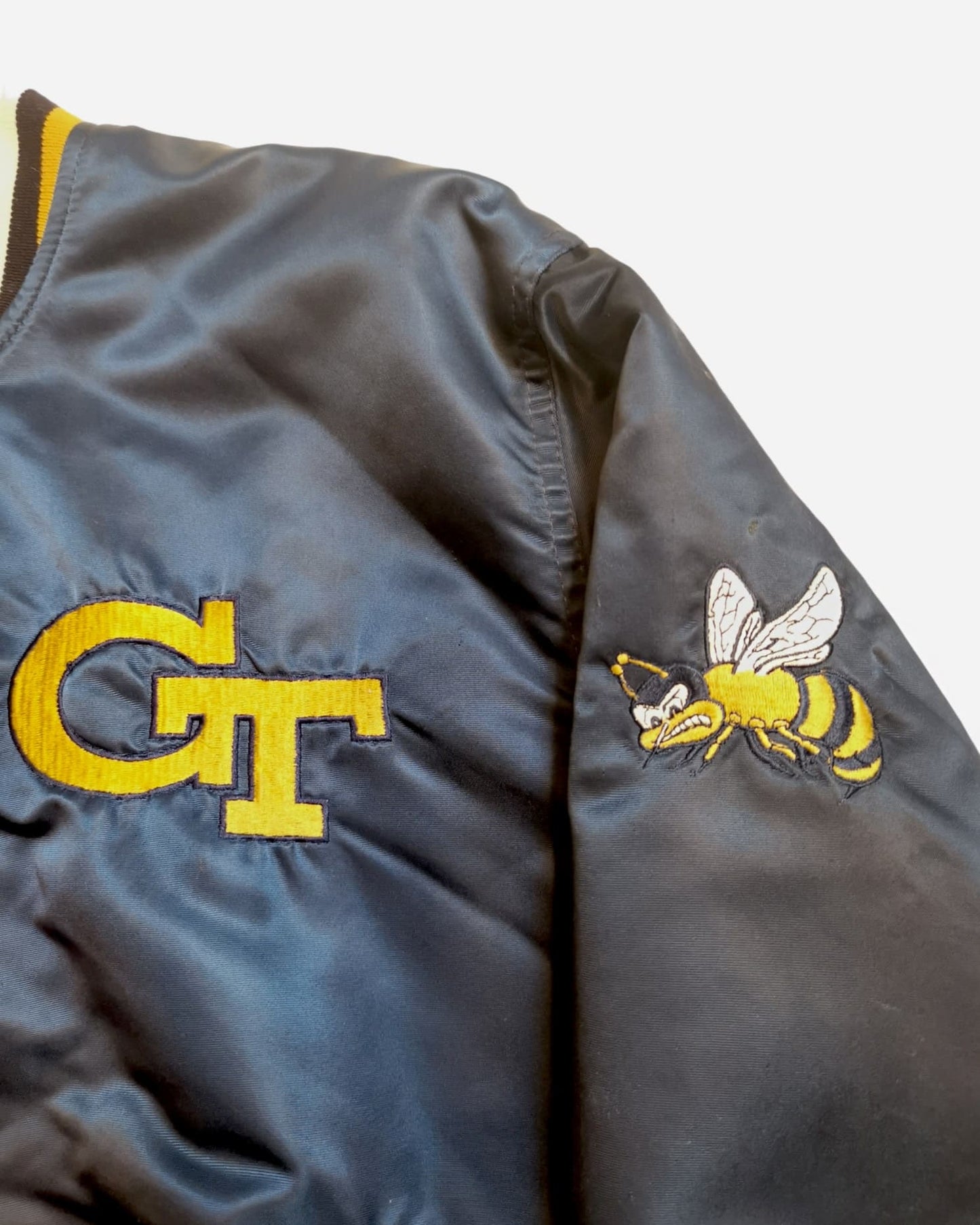 Starter Vintage Georgia GT, Veste Starter années 80/90, Starter jacket neuve, Jacket Vintage starter 90, Baseball Jacket Vintage, Boutique Pickers Vintage Officiel, Mode Vintage Homme, Femme et Enfant.