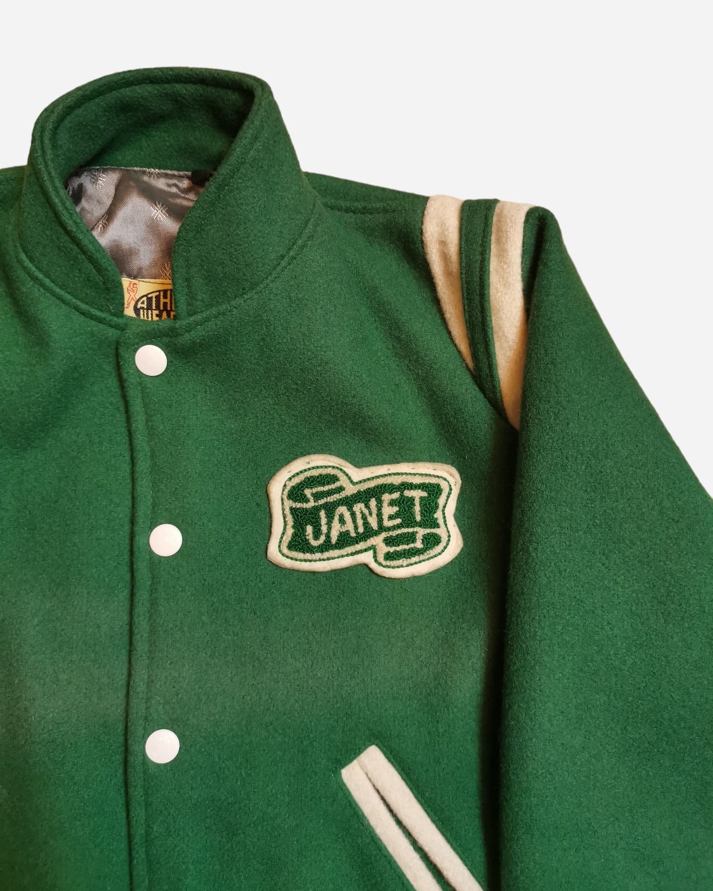 Varsity Jacket Vintage, Veste Rétro, Blouson Ancien, Veste classic, Teddy Vintage, Boutique Pickers Vintage Officiel, Mode Vintage Homme, Femme et Enfant