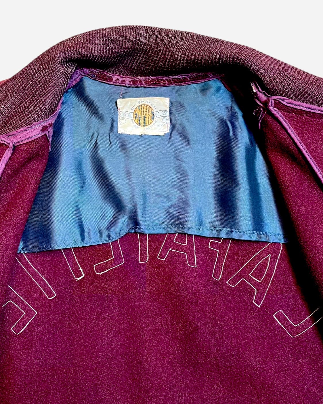 Varsity jacket vintage, Jacket universitaire rétro, Veste vintage pour étudiants, Manteau universitaire classique, Veste vintage pour hommes, Boutique Pickers Vintage Officiel, Mode Vintage Homme, Femme et Enfant