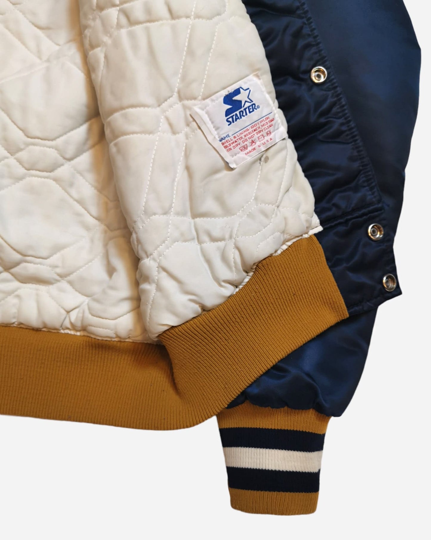 Starter Vintage Georgia GT, Starter jacket homme/femme, Veste vintage authentique Starter, Starter jacket occasion, Style urbain Starter, Boutique Pickers Vintage Officiel, Mode Vintage Homme, Femme et Enfant.