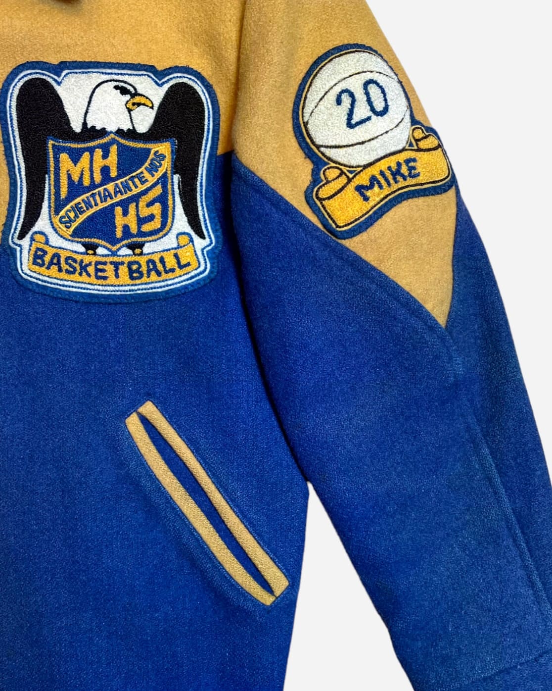 Varsity Jacket Vintage, Veste Rétro, Blouson Ancien, Veste classic, Teddy Vintage, Boutique Pickers Vintage Officiel, Mode Vintage Homme, Femme et Enfant