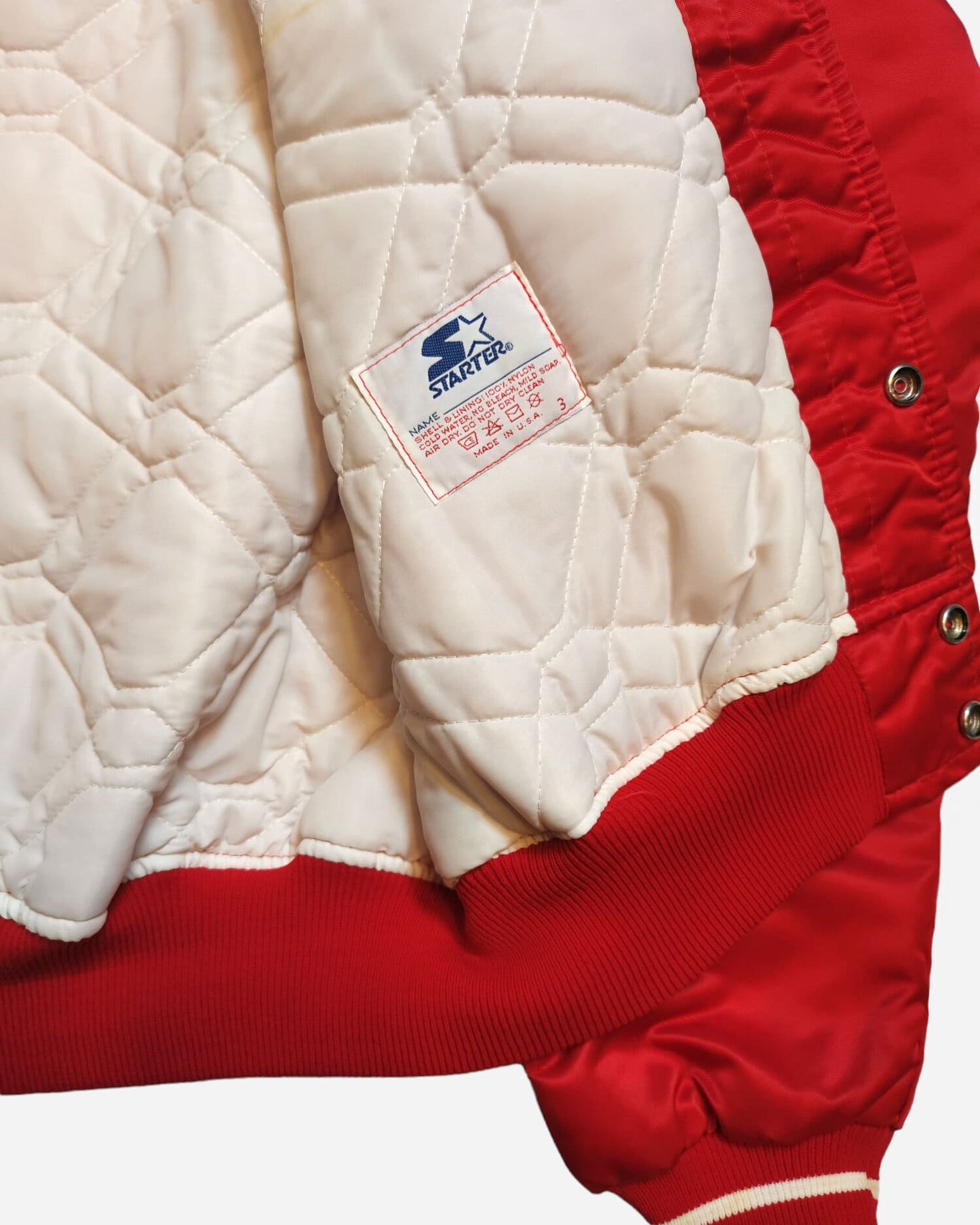 Starter Vintage Phillies de Philadelphie, Starter jacket homme/femme, Veste vintage authentique Starter, Starter jacket occasion, Style urbain Starter, Boutique Pickers Vintage Officiel, Mode Vintage Homme, Femme et Enfant.