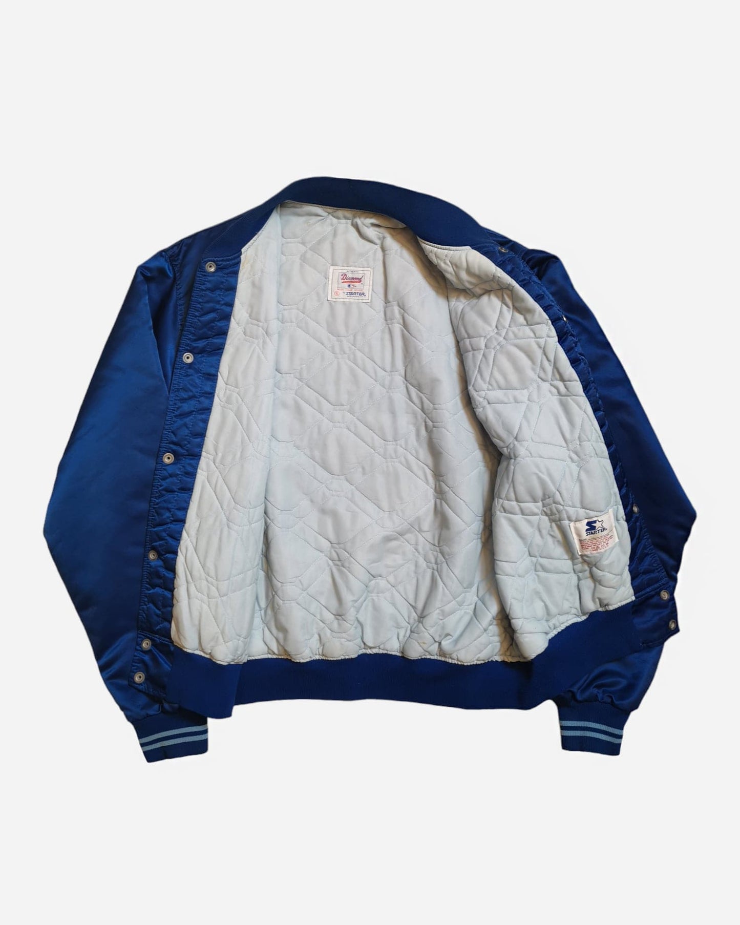 Starter Blue Jays de Toronto, Veste vintage sportswear Starter, Starter jacket logo, Veste Starter années 80/90, Starter jacket édition limitée, Boutique Pickers Vintage Officiel, Mode Vintage Homme, Femme et Enfant.
