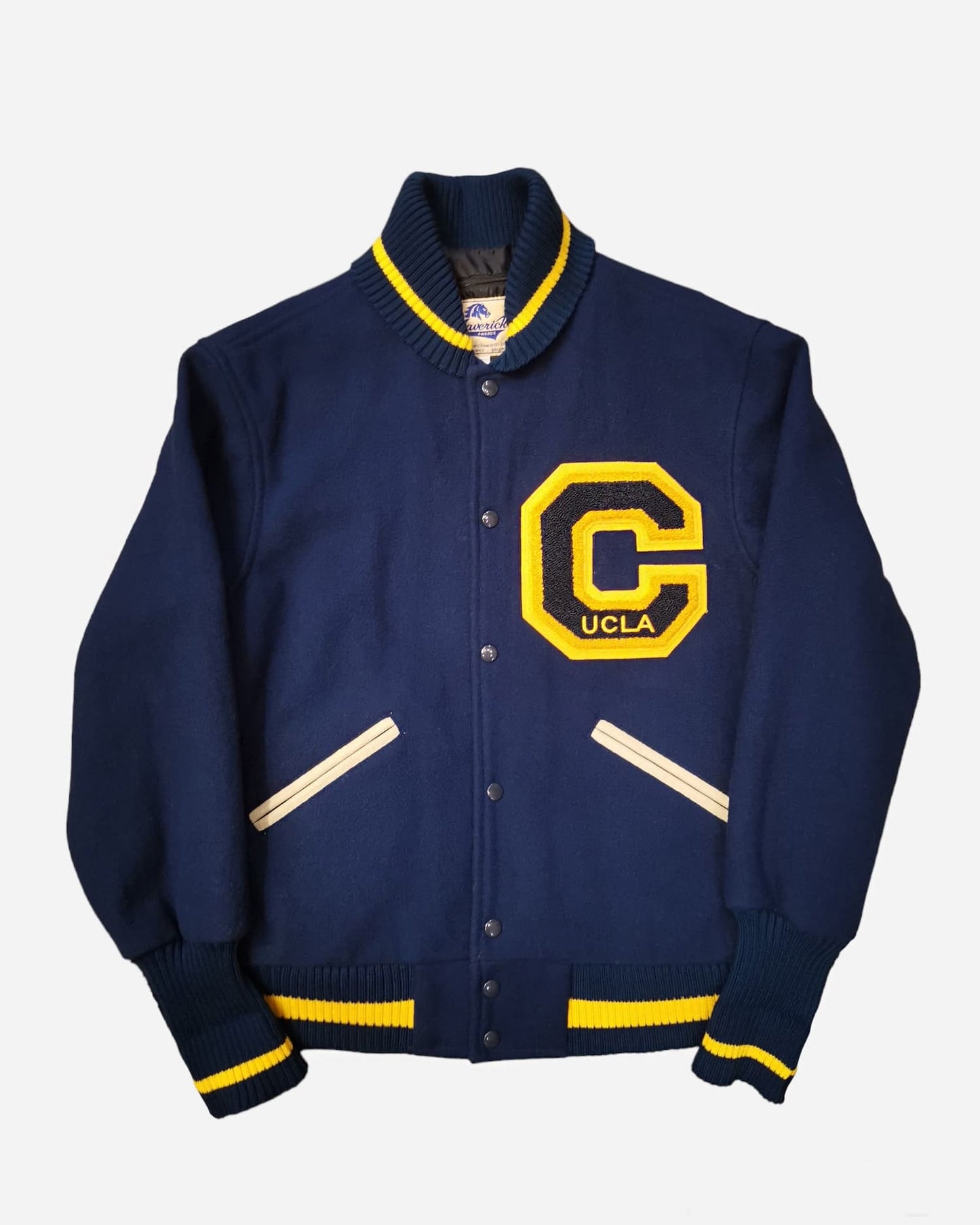 Université UCLA, Varsity Jacket vintage, Veste Universitaire vintage, Teddy Universitaire Vintage, Blouson Vintage, Jacket Letterman Vintage, Veste Retro, Boutique Pickers Vintage Officiel, Mode Vintage Homme, Femme et Enfant