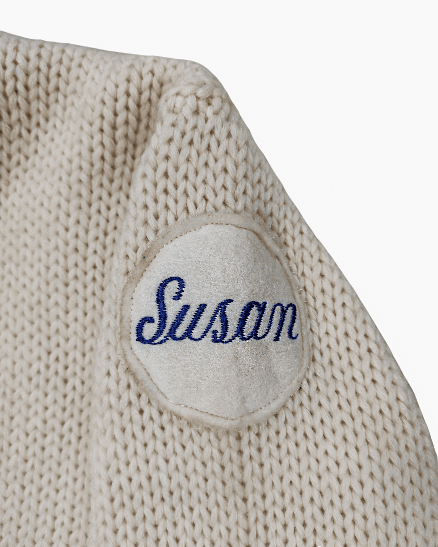 gilet style universitaire Vintage