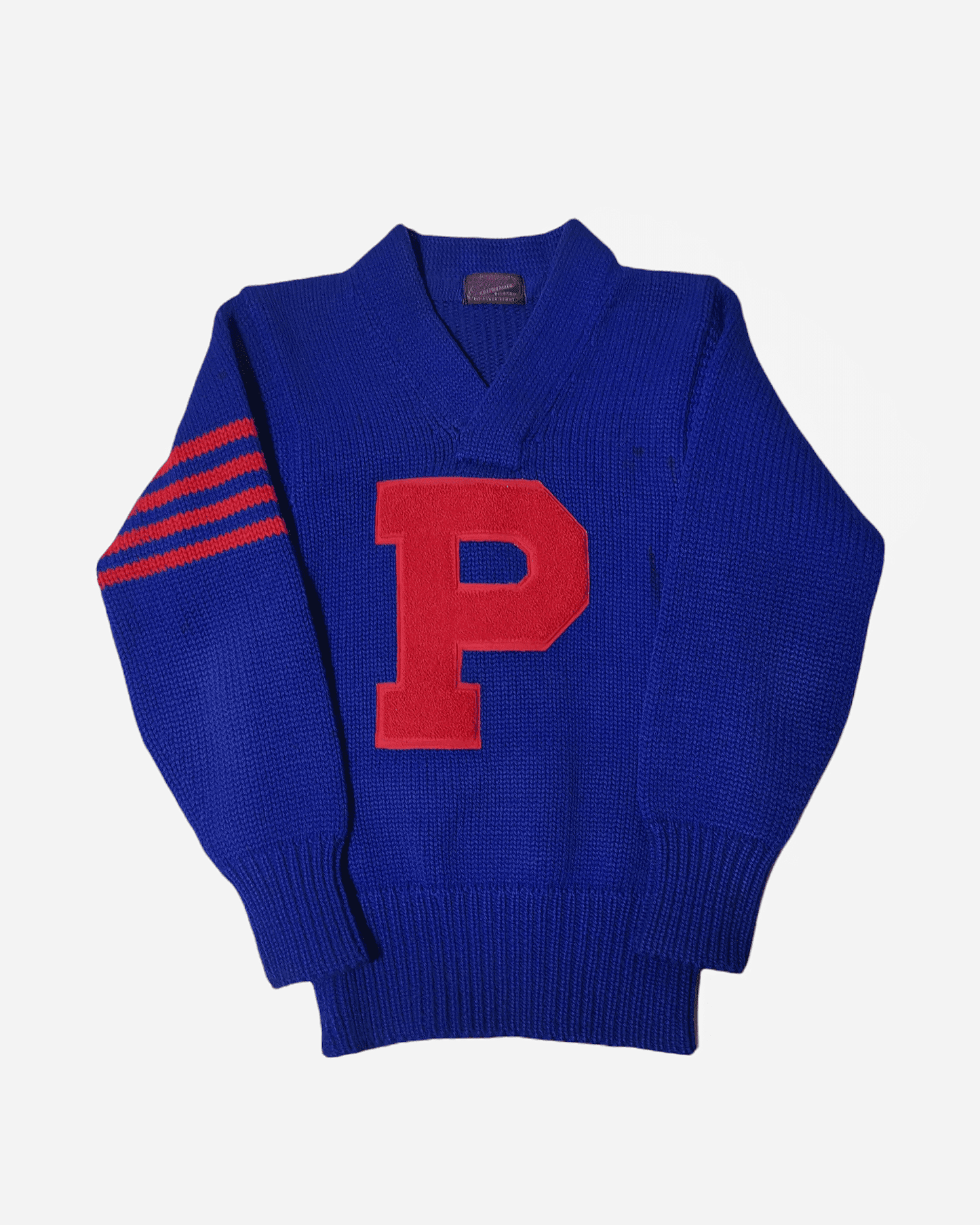 Pull universitaire vintage