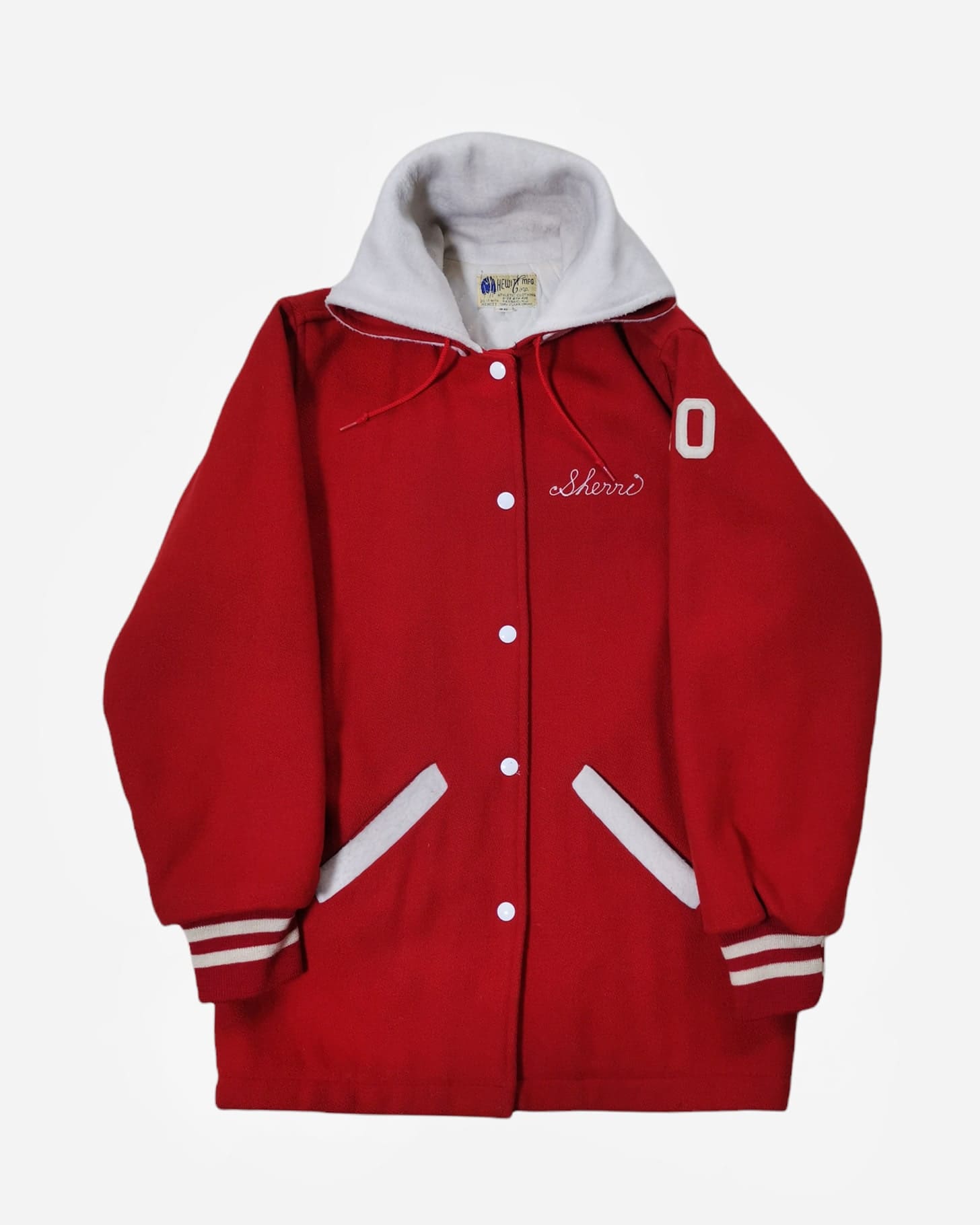 Veste Teddy Universitaire Long Vintage Boutique Pickers Vintage
