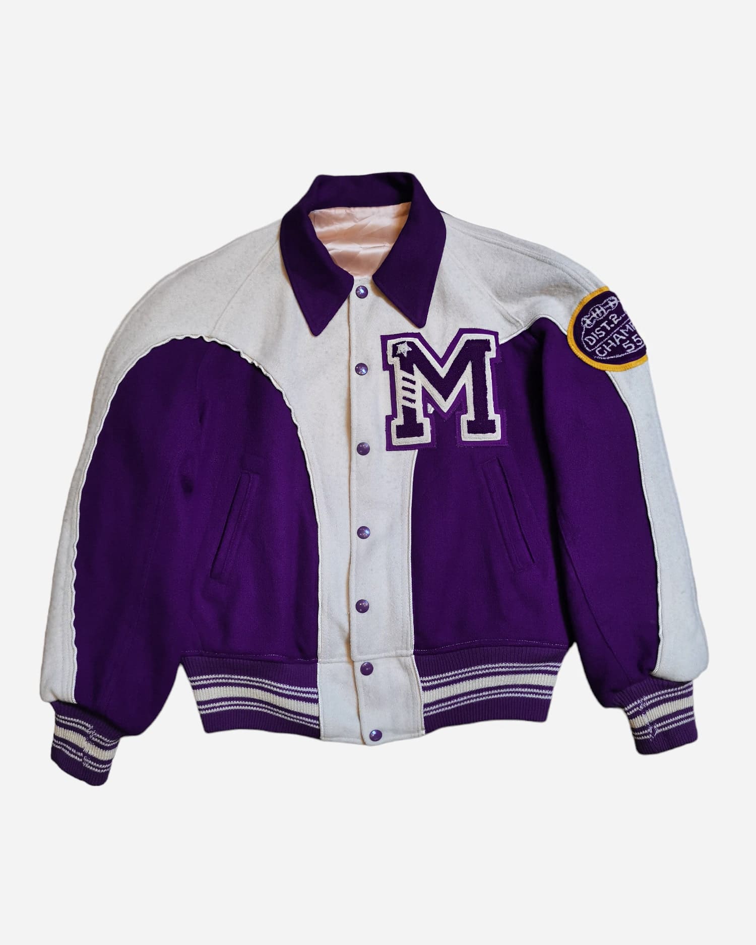 Varsity Jacket vintage, Veste Universitaire vintage, Teddy Universitaire Vintage, Blouson Vintage, Jacket Letterman Vintage, Veste Retro, Boutique Pickers Vintage Officiel, Mode Vintage Homme, Femme et Enfant