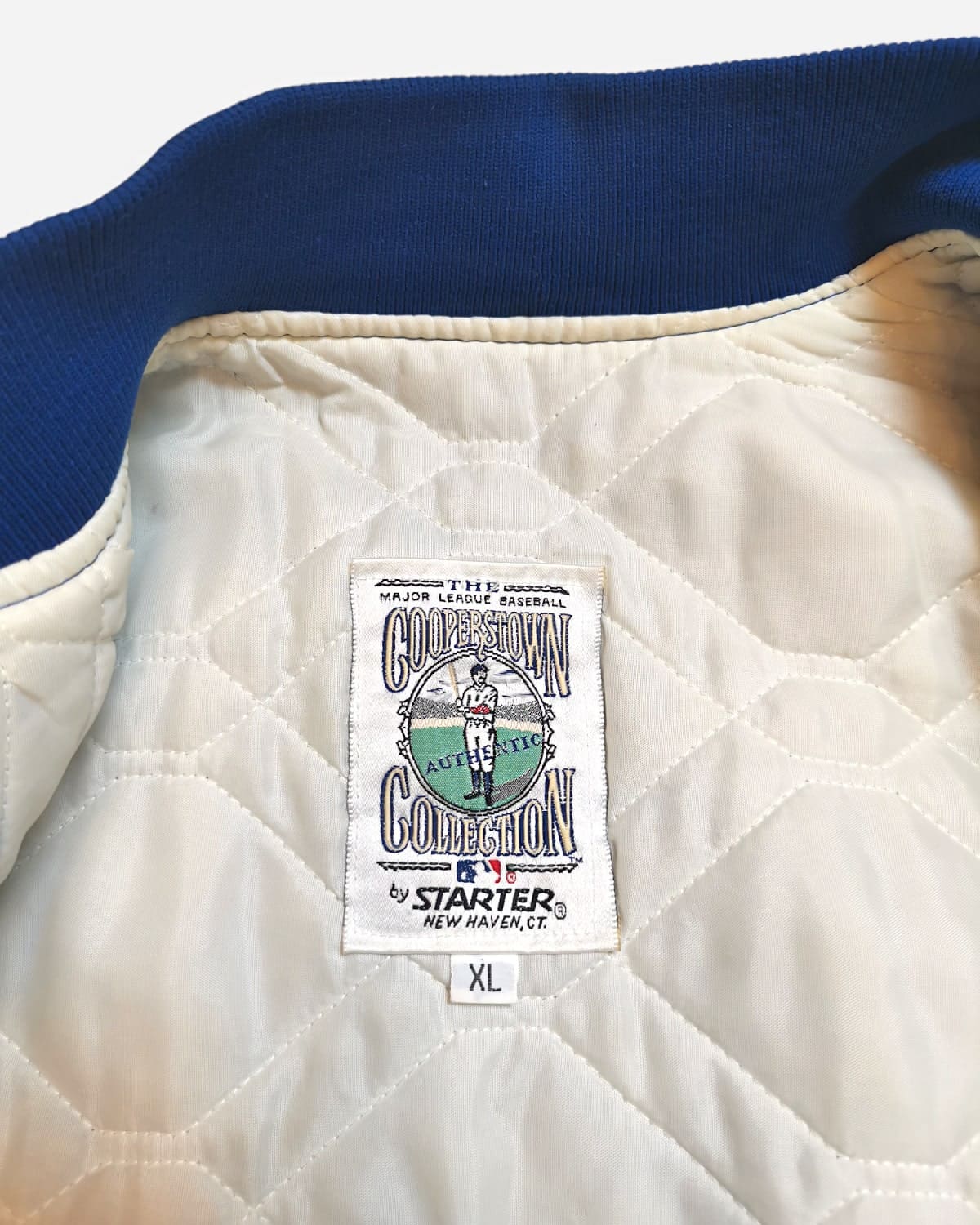Starter Vintage Dodgers de Brooklyn, Starter jacket homme/femme, Veste vintage authentique Starter, Starter jacket occasion, Style urbain Starter, Boutique Pickers Vintage Officiel, Mode Vintage Homme, Femme et Enfant.