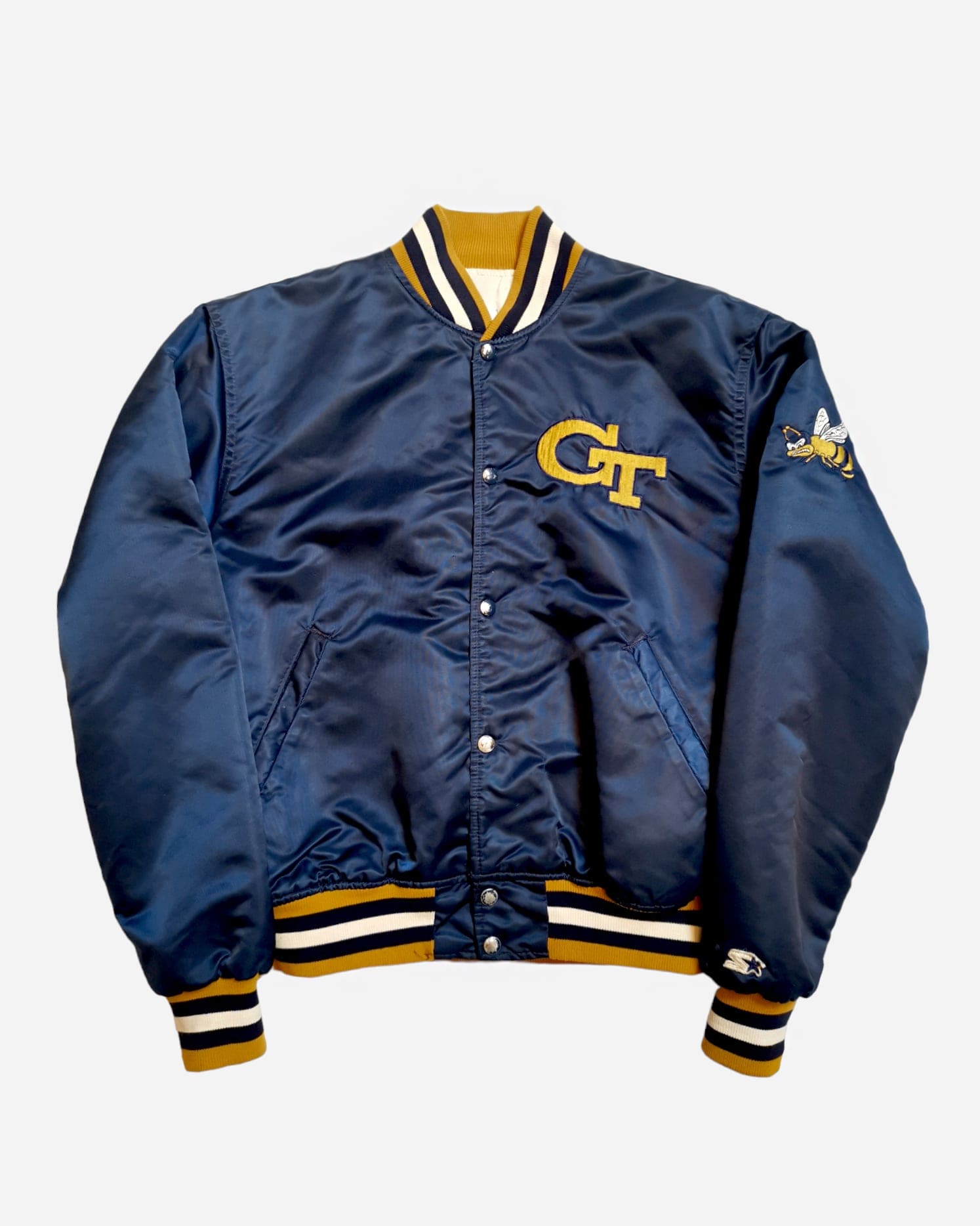 Veste Starter Jacket vintage universitaire Georgia Tech Gt | Boutique ...