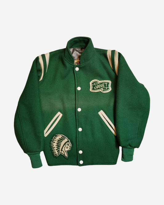 Varsity Jacket vintage, Veste Universitaire vintage, Teddy Universitaire Vintage, Blouson Vintage, Jacket Letterman Vintage, Veste Retro, Boutique Pickers Vintage Officiel, Mode Vintage Homme, Femme et Enfant
