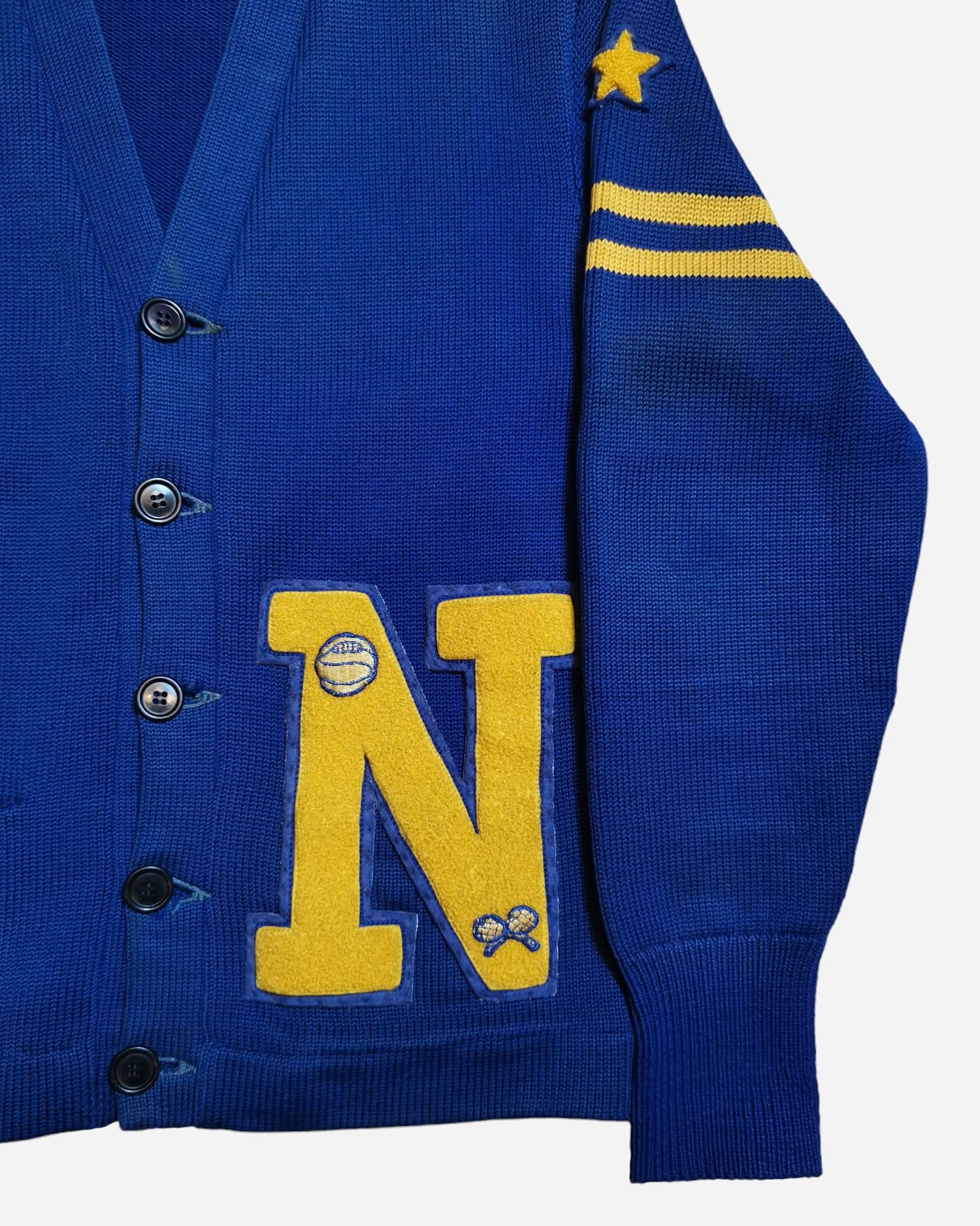 Vêtement vintage en maille, Pull vintage des années passées, Gilet en laine rétro, Boutique Pickers Vintage Officiel, Mode Vintage Homme, Femme et Enfant