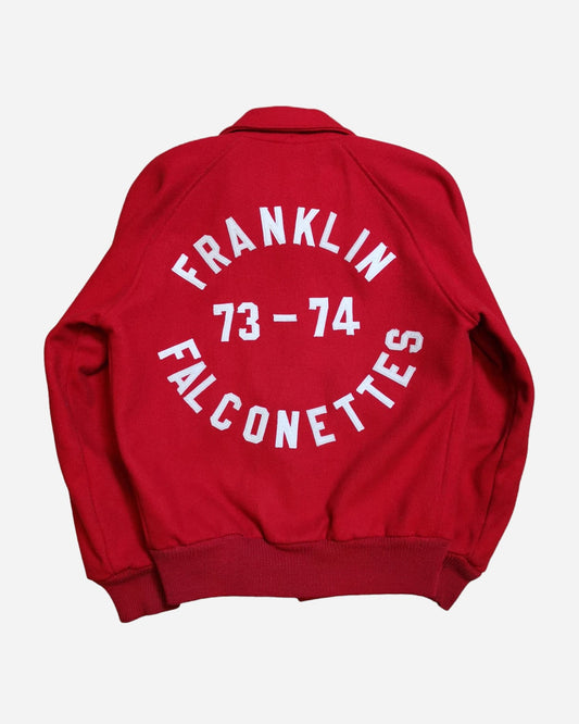 Blouson style universitaire rétro, Blouson d'école ancien, Veste vintage pour étudiants, Boutique Pickers Vintage Officiel, Mode Vintage Homme, Femme et Enfant