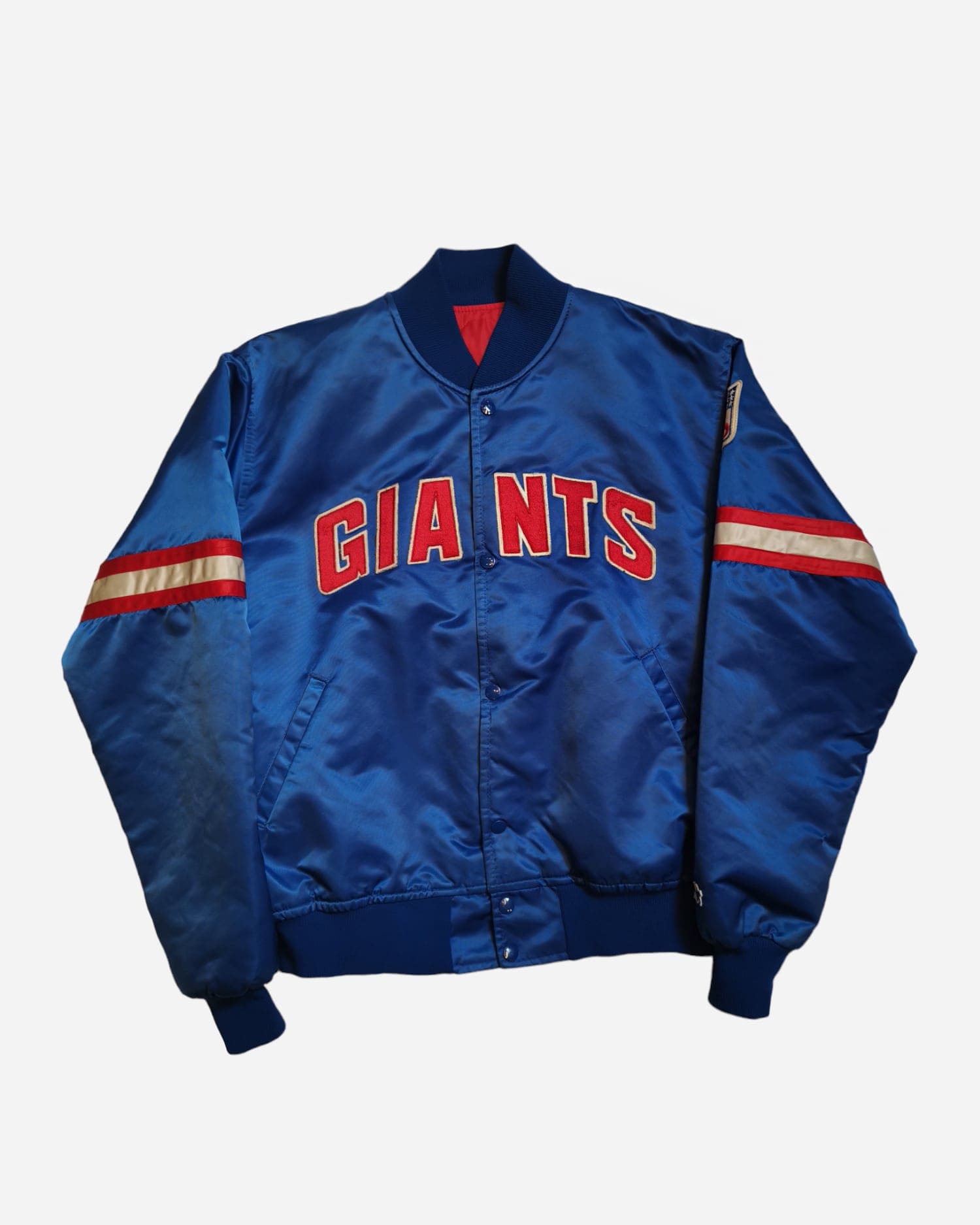 Starter Vintage Giants, Veste Starter vintage, Veste rétro Starter, Starter jacket années 90, Boutique Pickers Vintage Officiel, Mode Vintage Homme, Femme et Enfant.