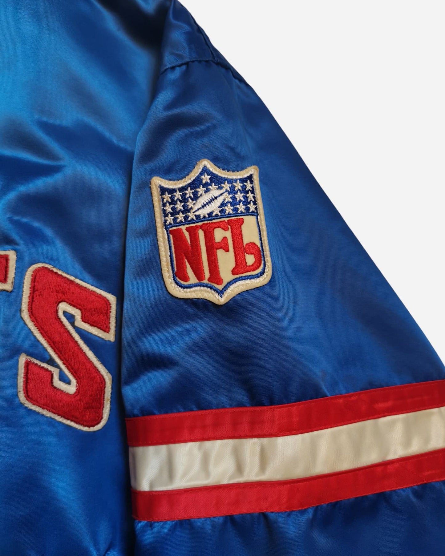 Starter Vintage Giants, Veste Starter vintage, Veste rétro Starter, Starter jacket années 90, Vêtement vintage Starter, Boutique Pickers Vintage Officiel, Mode Vintage Homme, Femme et Enfant.