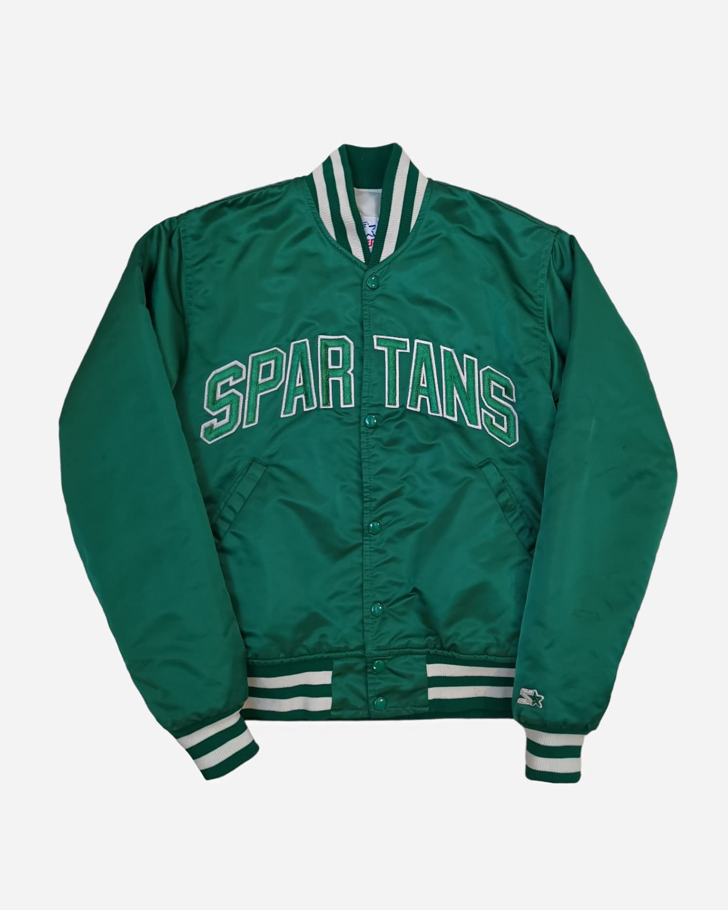 Veste Starter Jacket Vintage Universitaire Spartans | Boutique Pickers ...