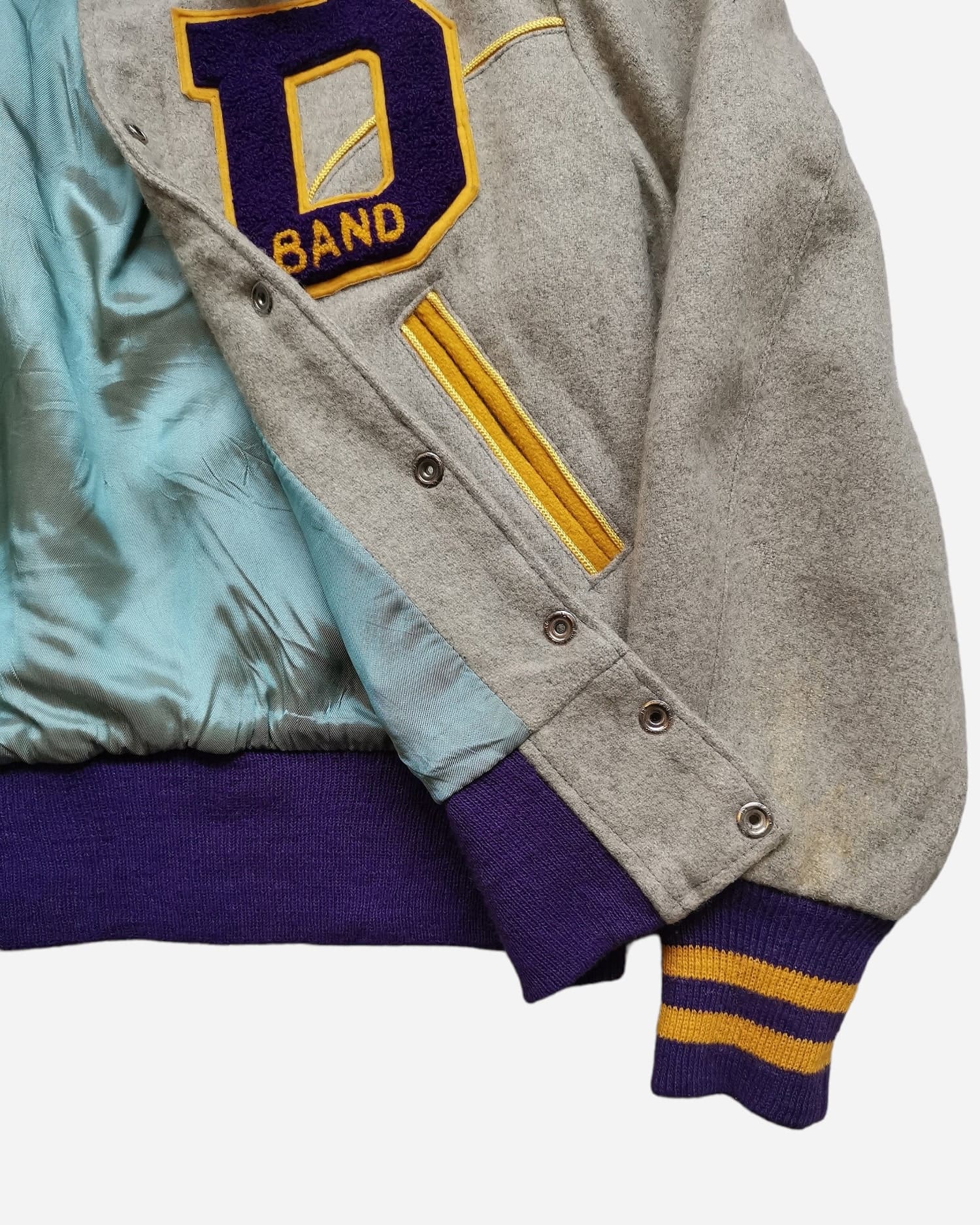 Baseball Jacket Universitaire Vintage, Boutique Pickers Vintage Officielle, Mode Vintage Homme, Femme et Enfant