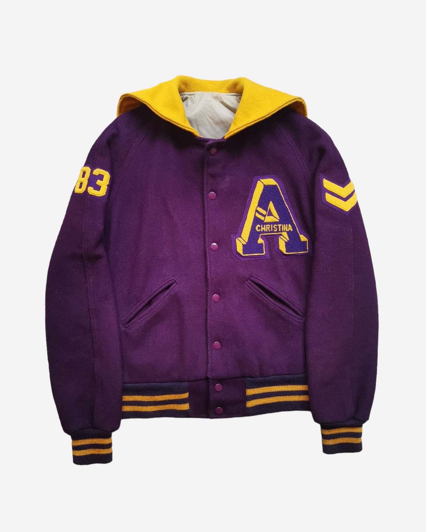 Teddy Universitaire Vintage, Boutique Pickers Vintage Officielle, Mode Vintage Homme, Femme et enfant