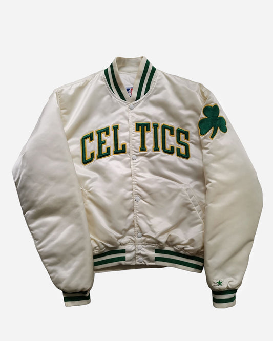 Starter Celtics Blanc-Starter Vintage 90s-Boutique Pickers Vintage, Mode Vintage Homme, Femme et Enfant