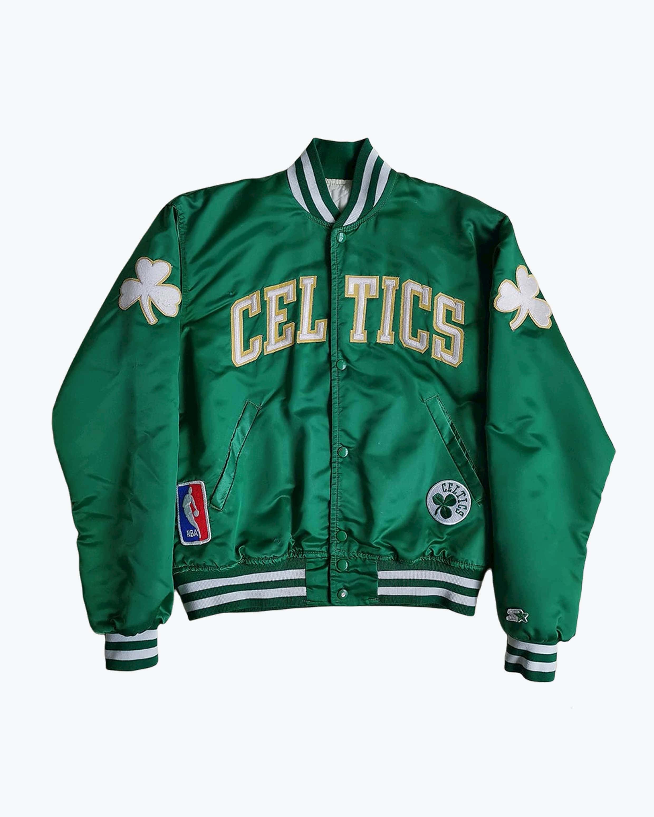 Veste Starter Jacket Vintage Celtics NBA Boutique Pickers Vintage Officiel pickersvintage